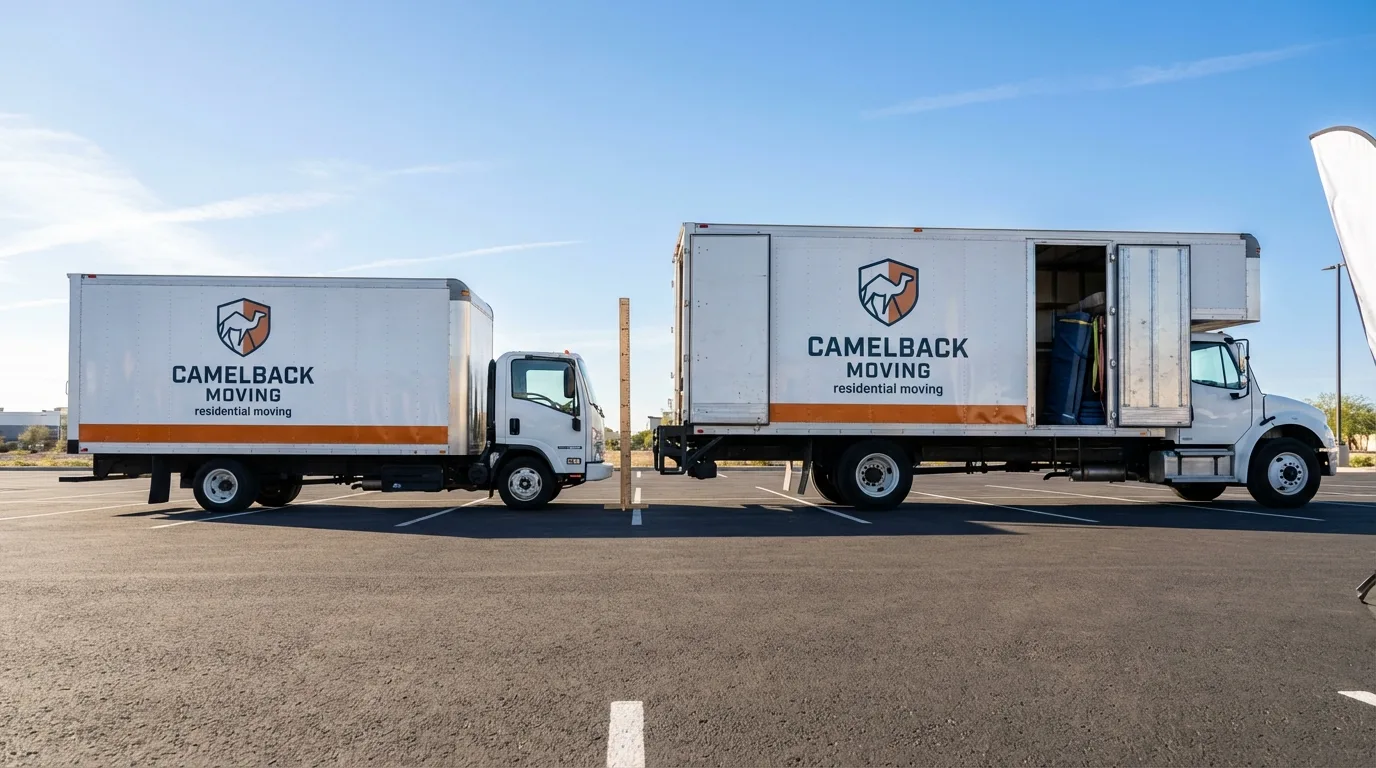 Moving truck size capacity guide in Hiawatha